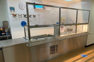 Hot & Cold Servery Counter